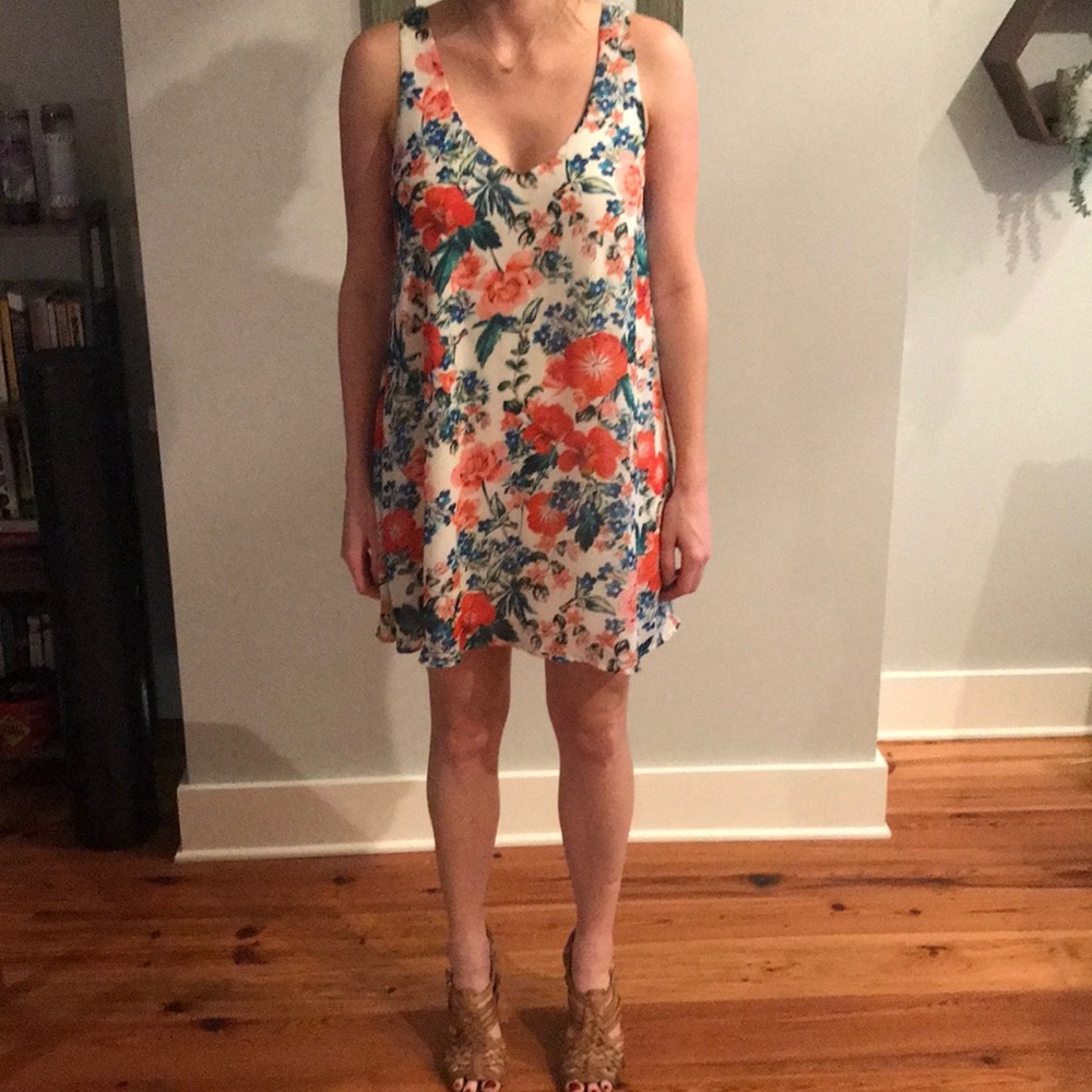 Floral show me your mumu mini dress
